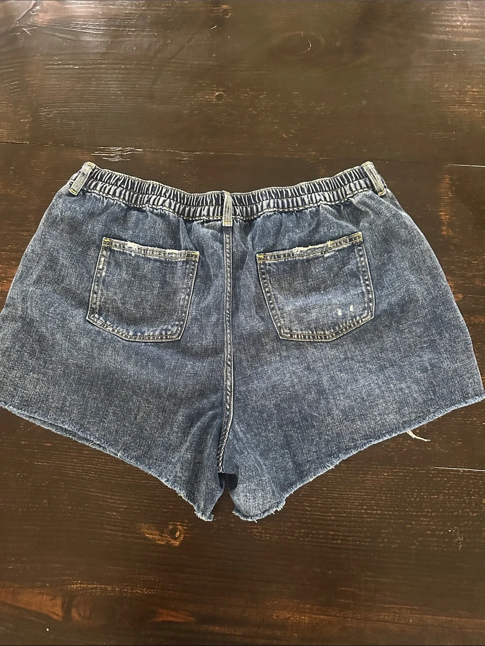 NWT women’s aerie blue jeans shorts - Picture 3 of 5